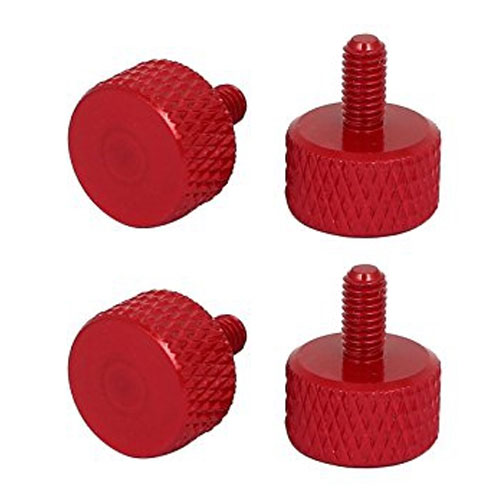 Sekrup Jempol Aluminium Warna Berlian Knurled