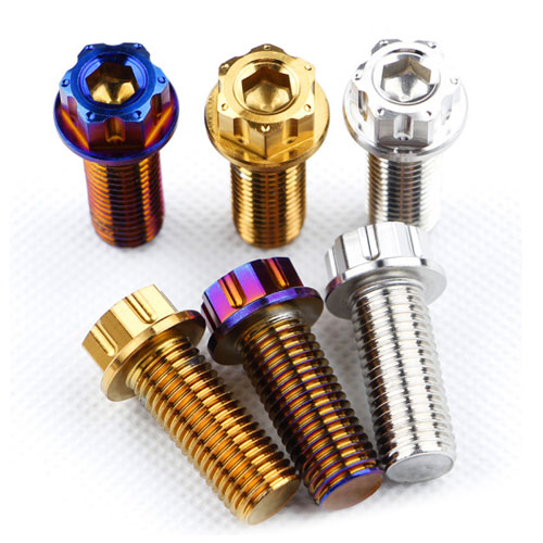 Modifikasi Motor Dirt Bike Custom Titanium Screw