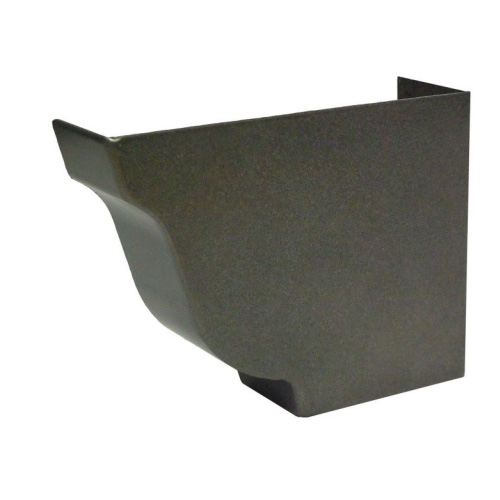 Ujung Penghenti Talang Aluminium Tangan Kanan/Kiri