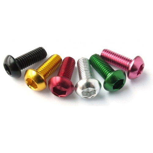 Soket Pan Kepala Aluminium Pinball Sekrup