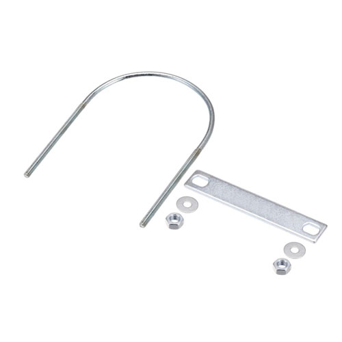 Baut U Bulat Stainless steel dengan penjepit